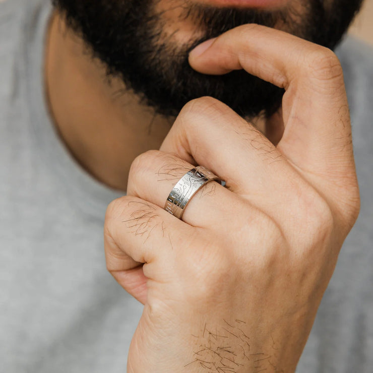 Anello "Al Hamdulillah" | Uomo